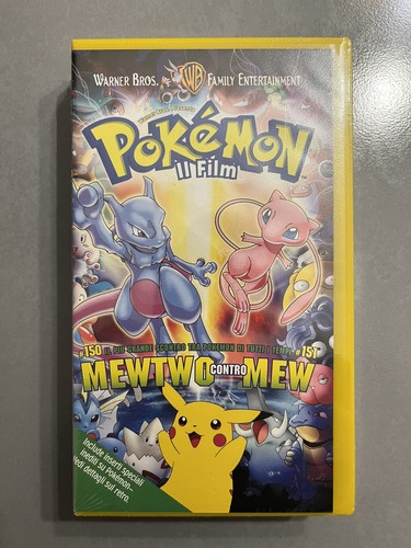 Pokemon film vhs mew contro - film,