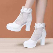 Stivali Estivi Tronchetto 9 Cm