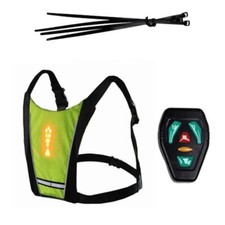 Gilet clignotant vélo led - vélo,