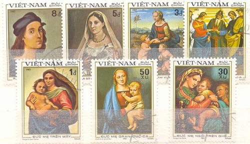 Vietnam 1983 arte quadri - arte,