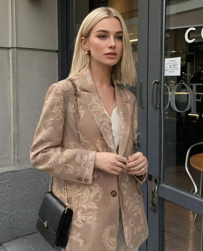 Giacca blazer zara beige - zara,