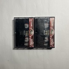 Lotto 2 Videocassette TDK 8mm
