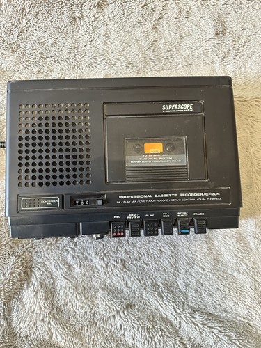 Superscope 204 registratore - superscope, c-204