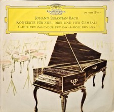 Bach: Concerti per 2, 3 & 4 Clavicembali BWV 1061,1064, 1065 - LP Tulip