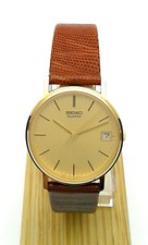 OROLOGIO SEIKO 7432-6060.D CASSA IN ORO 750, ANNI 80 ( NUOVO ) 