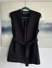 ZARA Gilet donna con cintura