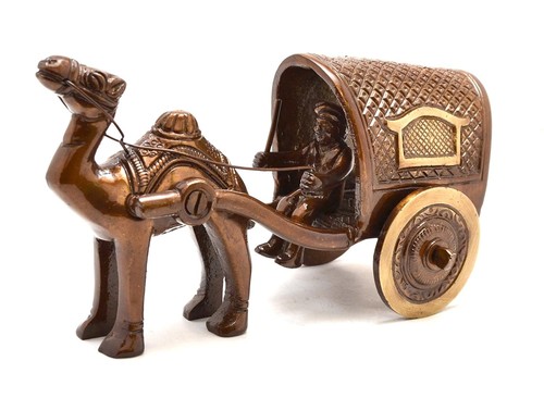 Statua statuina carro cammello