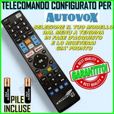 TELECOMANDO CONFIGURATO PER