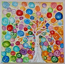 Quadro acrilico originale su