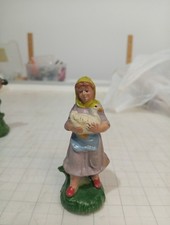 (ALE) STATUINA PRESEPE PASTA - CHIALU' CONFALONIERI  9 Cm. VINTAGE