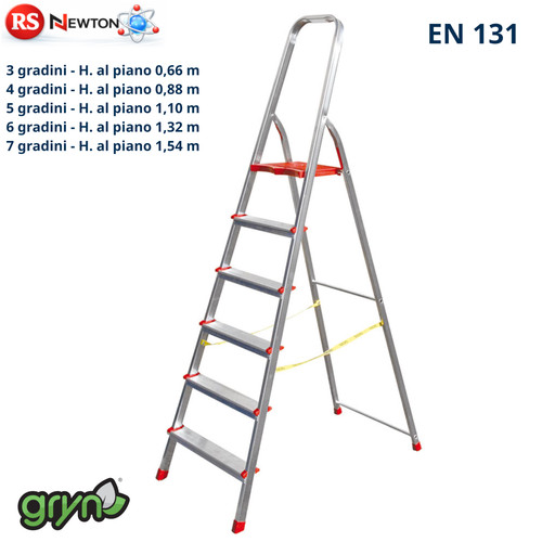 Scala alluminio giza en131 - giza,