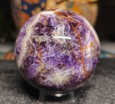 Sfera di Cristallo 511g 72mm Minerale Ametista Crystal Sphere Reiki Uruguay