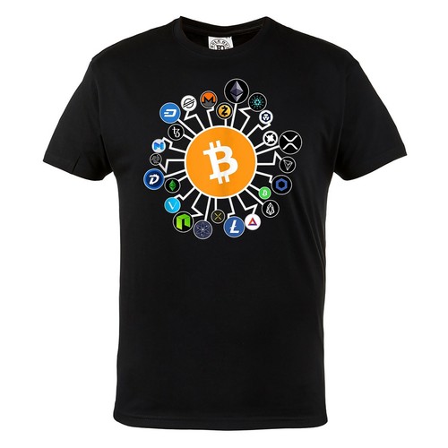 Bitcoin mining shirt uomo - bitcoin, t