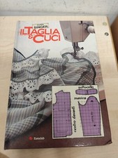 LIBRO IL TAGLIA E CUCI GUIDA SINGER EUROCLUB 1980