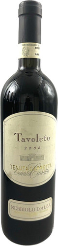 Nebbiolo alba 2008 vigna - nebbiolo,