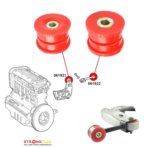 Silent blocco supporto motore - blocco,