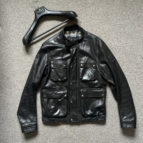 Belstaff brad giacca pelle - brad,