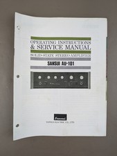 Sansui 101 amplificatore - sansui,
