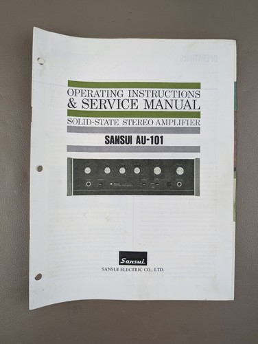 Sansui 101 amplificatore - au-101,