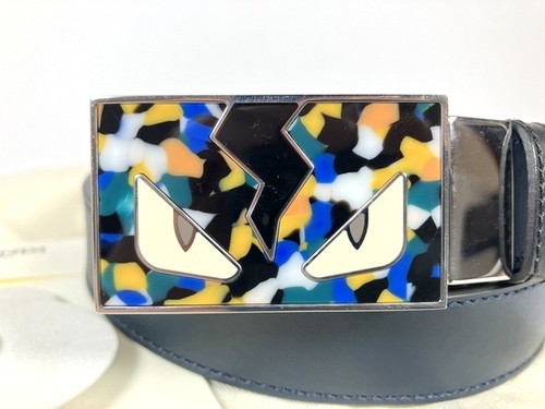 Fendi black navy monster - fendi, black/navy