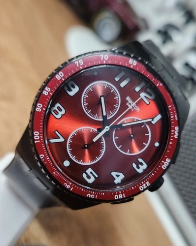 Swatch chrono plastic testa - plastic, "testa