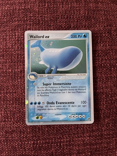 Wailord pokemon - wailord, ex