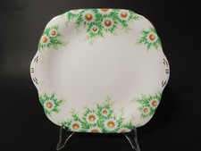 ANTIQUE ENGLISH PORCELAIN CAKE