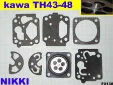 membrane carburatore nikki decespugliatore kawasaki blue bird shindaiwa th48