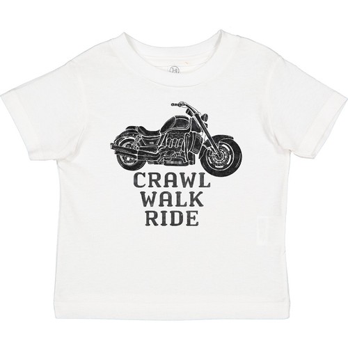 Maglietta inktastic crawl walk - crawl,