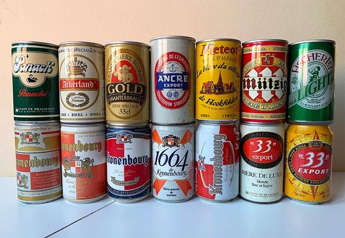 Lattine birra francesi - 14,