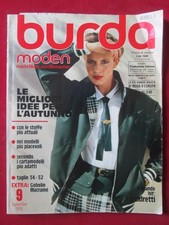 BURDA MODEN CON CARTAMODELLI 9