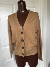 NWT Zara Knit Tan V Neck 4