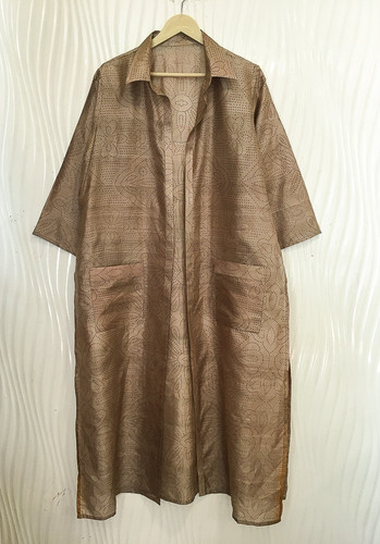Cappotto giacca kimono midi