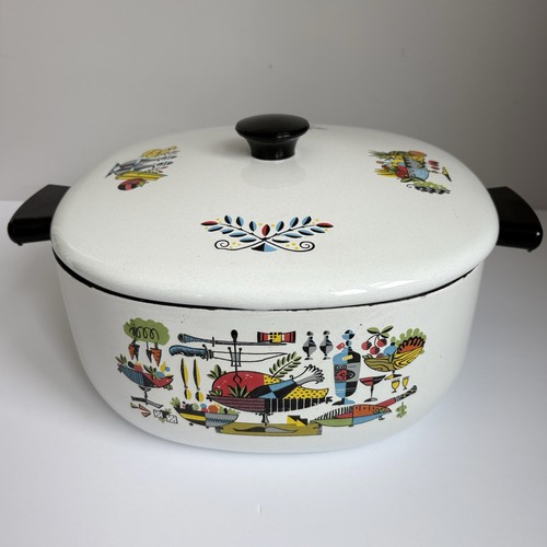 Casseruola smaltata vintage
