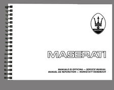 MASERATI BITURBO OFFICINA