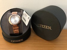 Orologio Citizen Eco-Drive Capella Diamante Tono Rosa Acciaio S Donna EX1503-54A