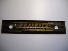 SCALA PARLANTE IN VETRO, SKALENGLAS, PER RADIO AEG BIMBY O TELEFUNKEN JUBILATE