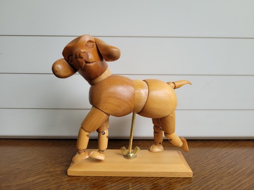 Wooden dog manikin artists - wooden,