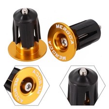 Aggiungi un tocco di eleganza alla tua bici con manopole manubrio in lega di alluminio 1 paio