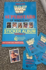 Pacchetto Adesivi Album WWF