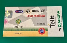 EUROPA LEAGUE 1999/2000 : UDINESE vs LEGIA VARSAW