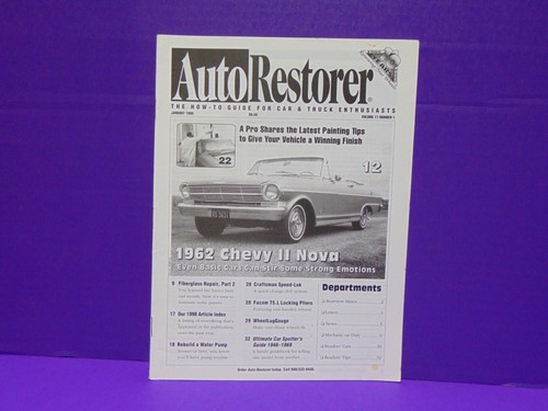 Auto restorer magazine - auto, volume