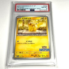 PSA 8 Pokemon Pikachu '24