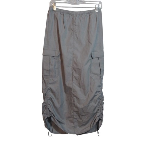 Gonna midi divided cargo - midi, h&m