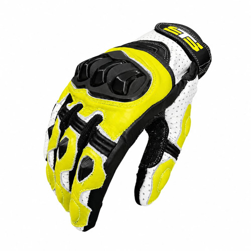 Moto guanti pelle tech - pelle, s-tech