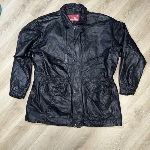 Giacca pelle hind vintage - hind,