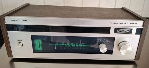 Superscope 210 radio vintage - superscope,