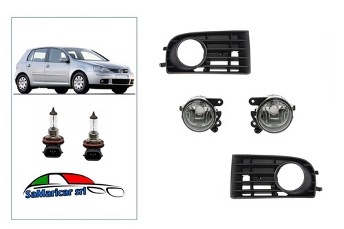 Kit fendinebbia con griglie - fendinebbia,