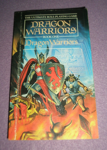 Dragon warriors book - book, one