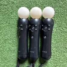 Playstation Move Motion Controller Confezione da 3 PS3 PS4 VR + Dock Stazione di Ricarica Set